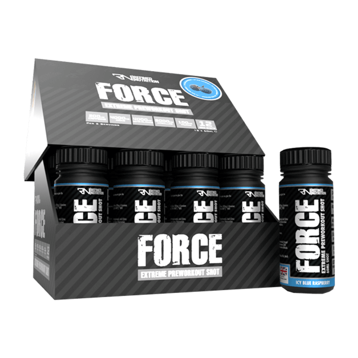 Force Extreme Stim Pre-Workout Shots (12 x 60ml)