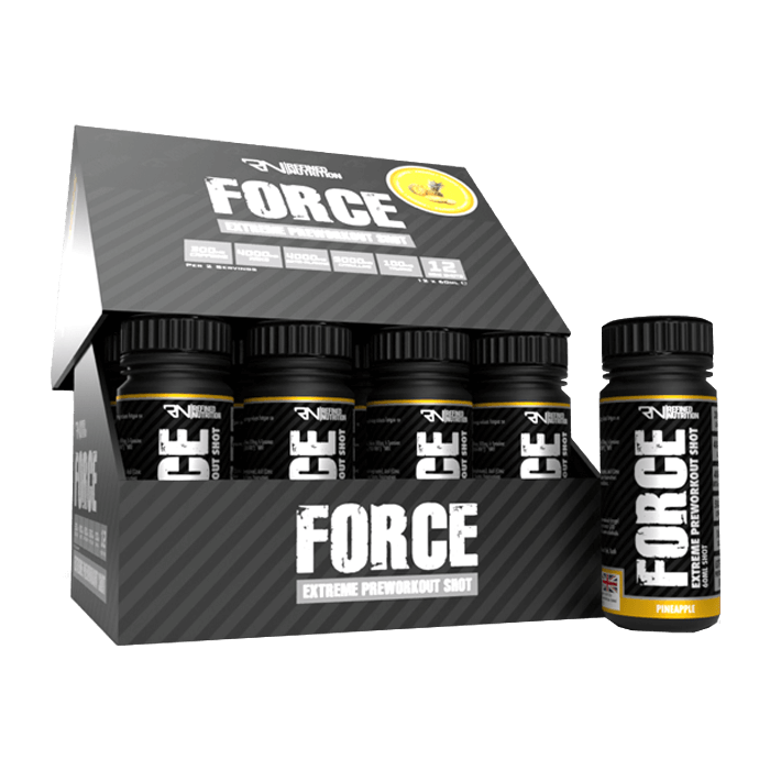 Force Extreme Stim Pre-Workout Shots (12 x 60ml)