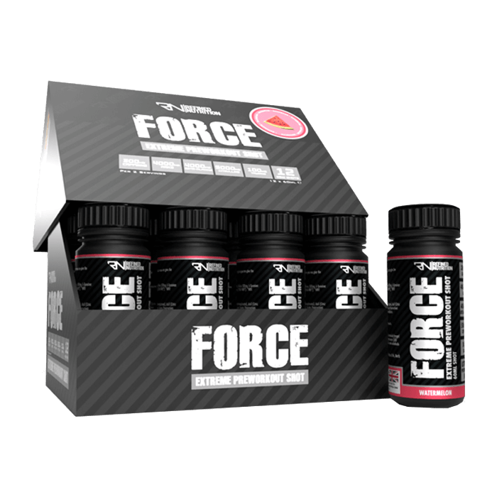 Force Extreme Stim Pre-Workout Shots (12 x 60ml)