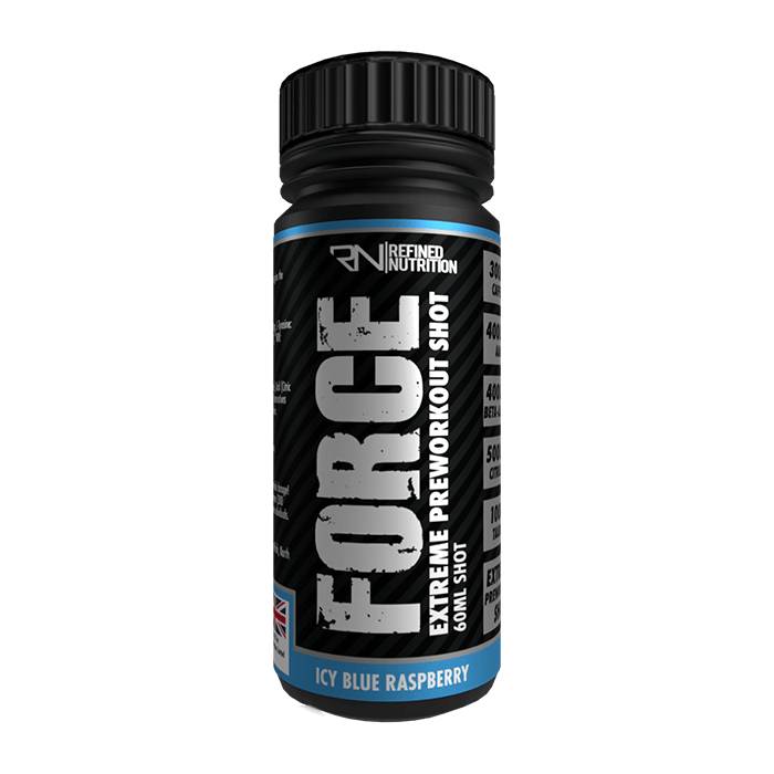 Force Extreme Stim Pre-Workout Shots (12 x 60ml)