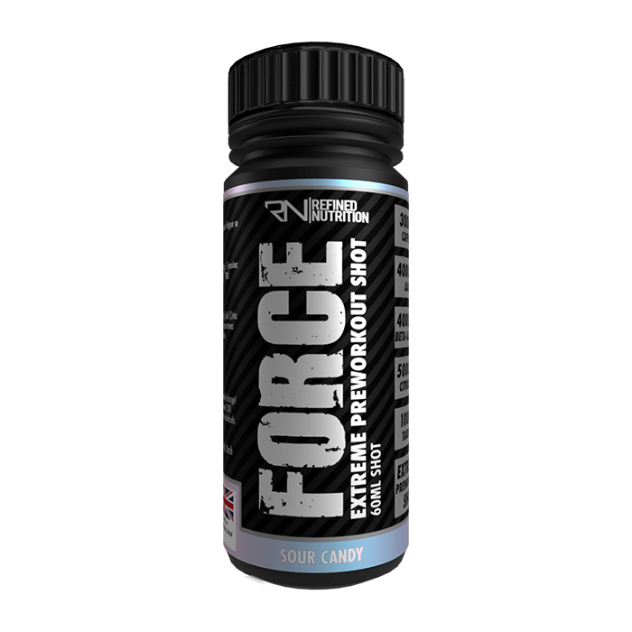 Force Extreme Stim Pre-Workout Shots (12 x 60ml)