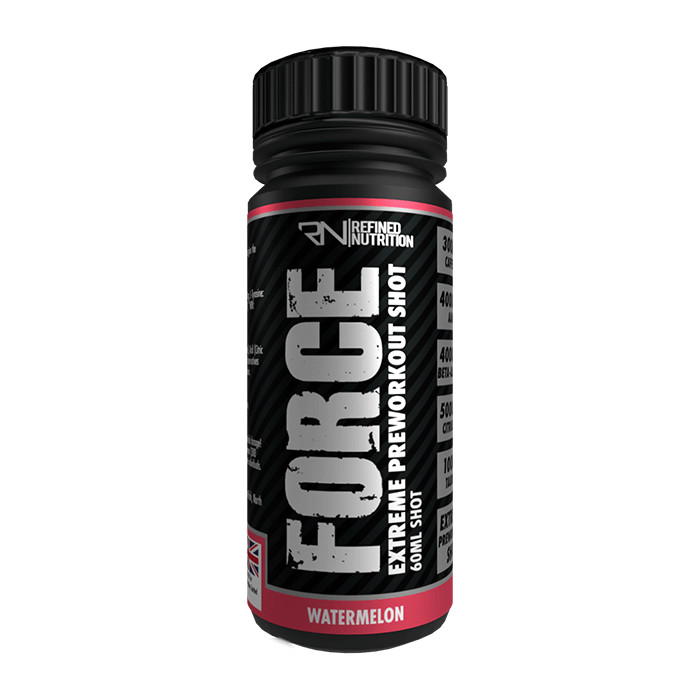 Force Extreme Stim Pre-Workout Shots (12 x 60ml)