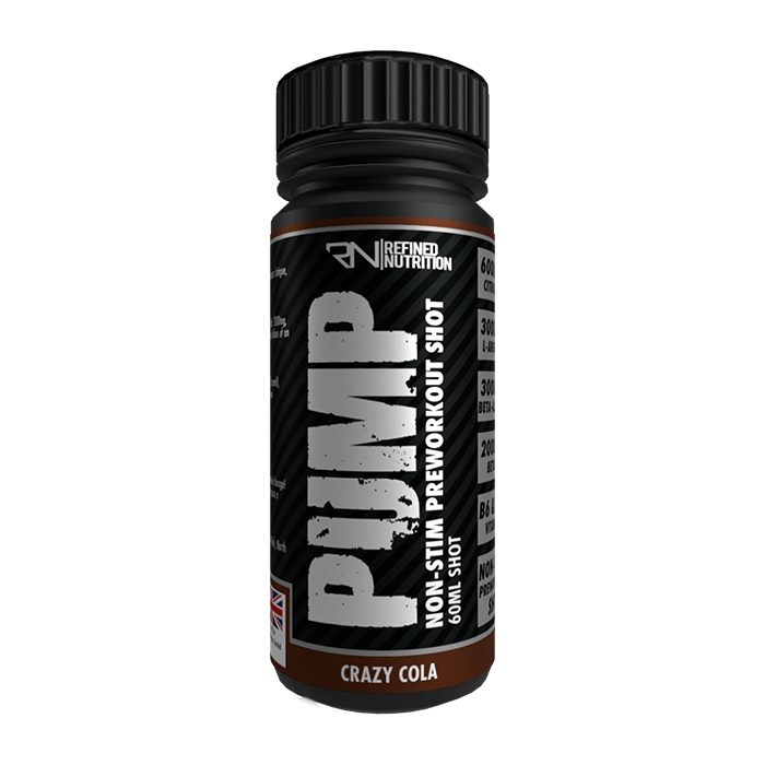 Pump Non Stim Pre-Workout Shots Box (12 x 60ml)